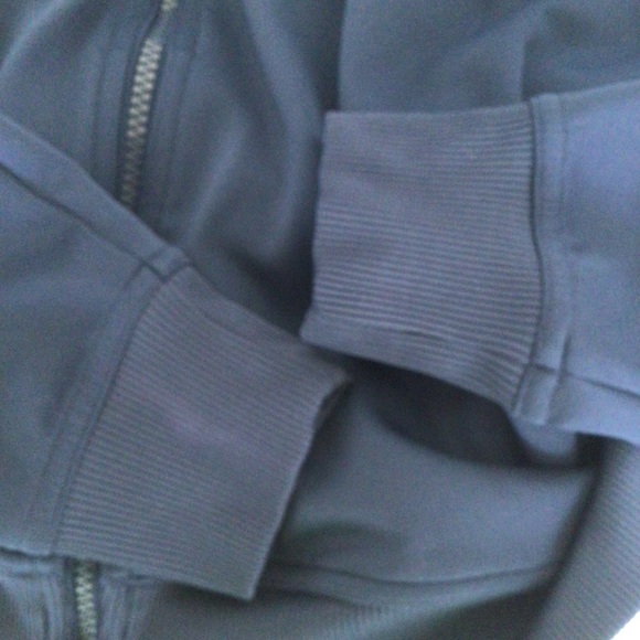 STELLA MCCARTNEY X ADIDAS BLUE CROP BOMBER JACKET SMALL - Picture 12 of 16